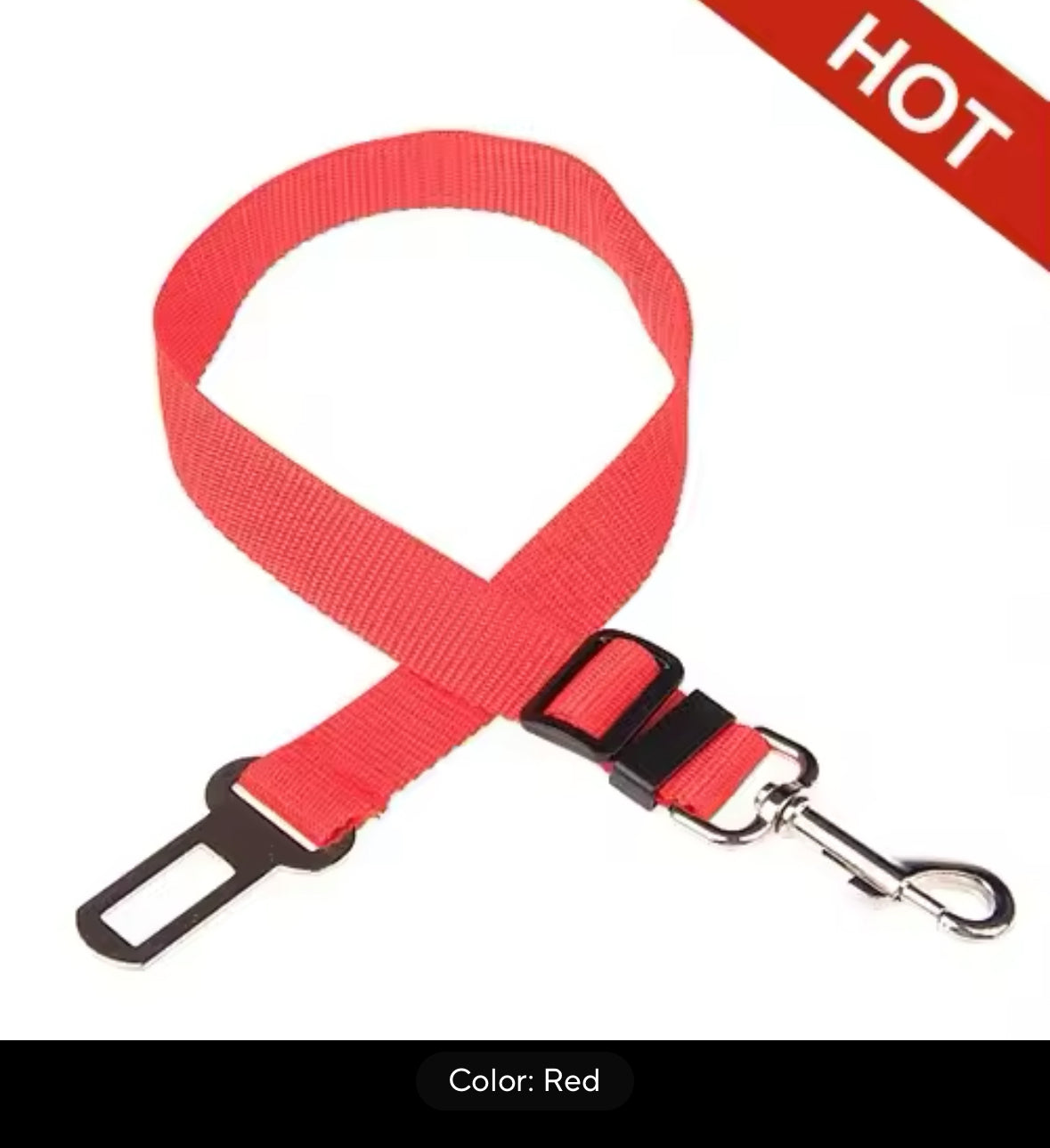 Adjustable Dog Car Seat Belt