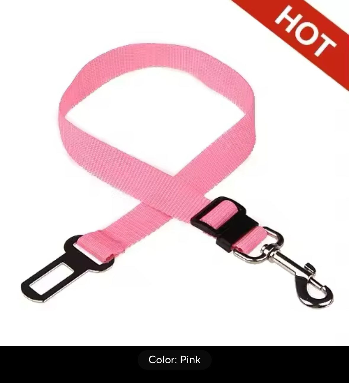 Adjustable Dog Car Seat Belt