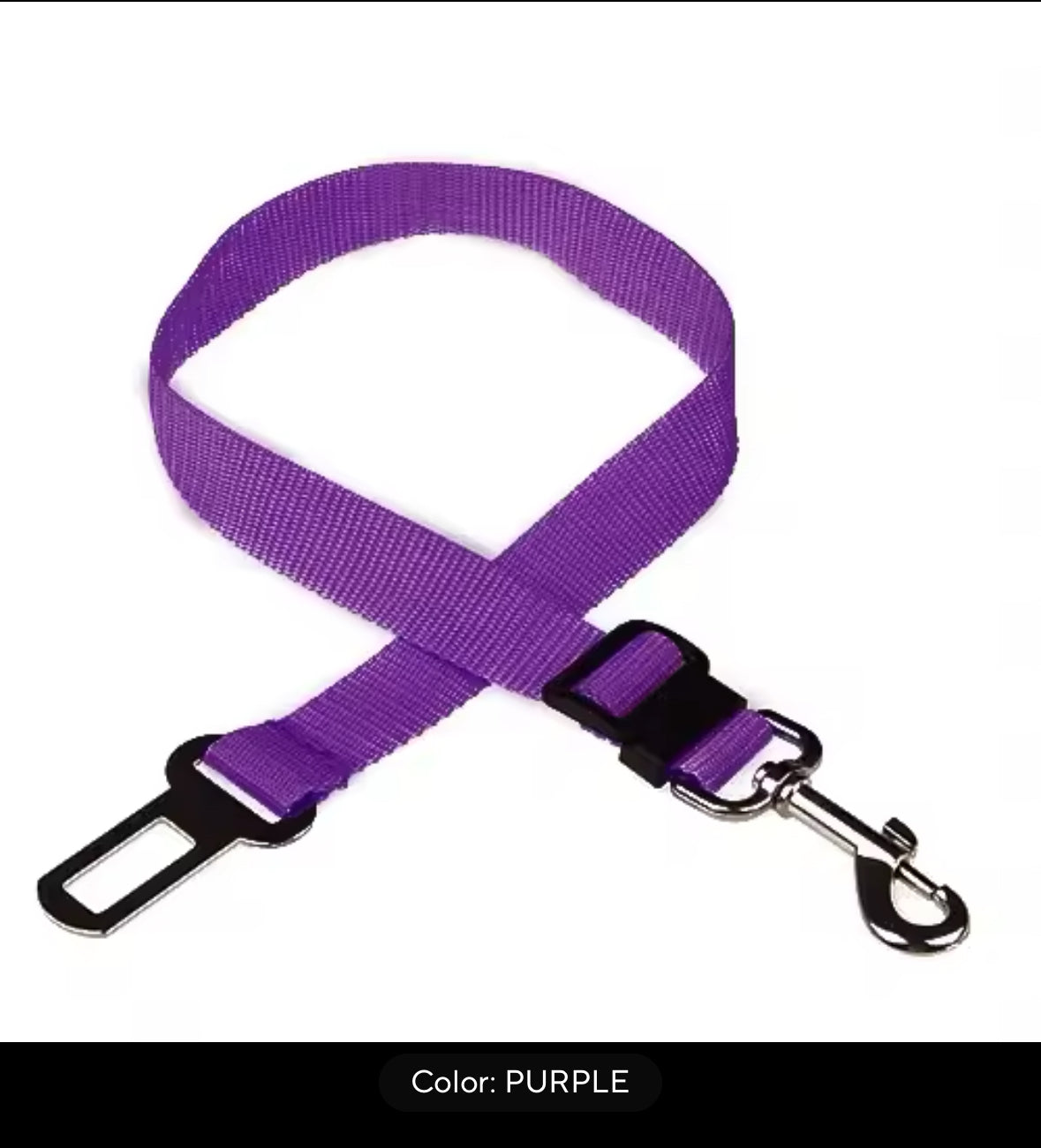Adjustable Dog Car Seat Belt