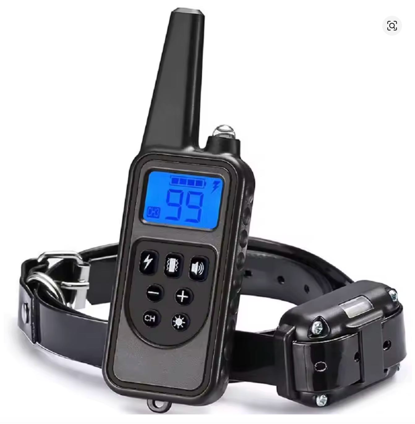 Dog training collar