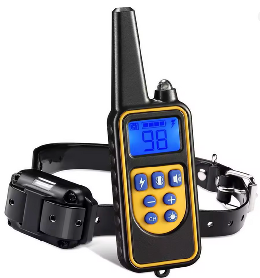 Dog training collar